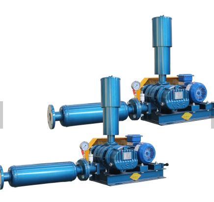 0.75kw-5.5kw Suflantă cu rădăcini cu cureaua în V cu trei lobi