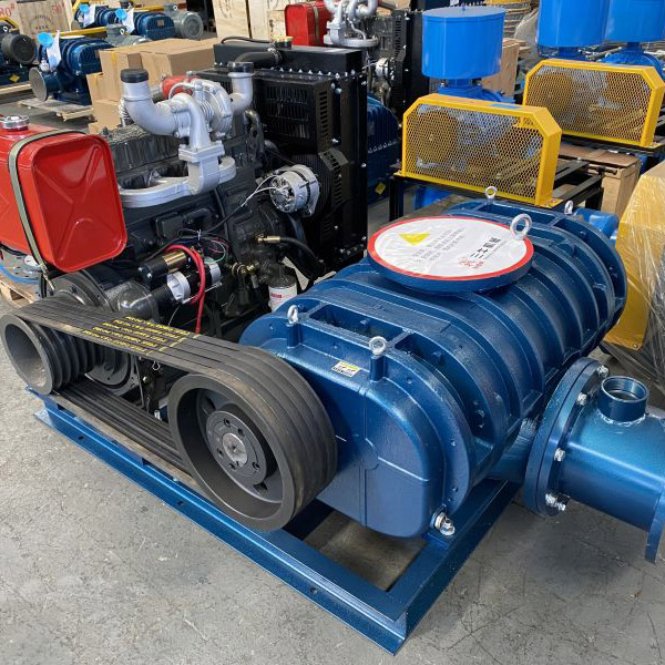 Suflantă de rădăcini diesel: soluție de suflare industrială eficientă și fiabilă